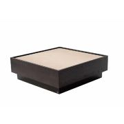 Mesa de Centro Africa top espejo bronce