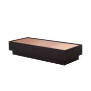 Mesa de Centro Africa Top Espejo Bronce