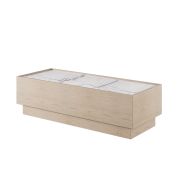 Mesa de Centro Africa Top de Piedra