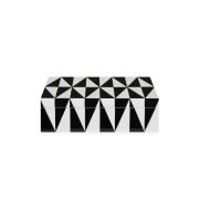 MEDIUM OP ART LACQUER BOX