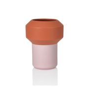 Fumario Orange and Pink Ceramic